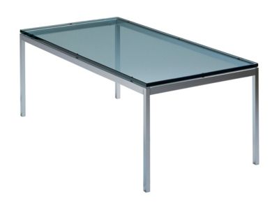Florence Knoll Rectangular Coffee Table with Marble Top
