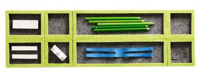 Alice Park Felt Office Desk Set