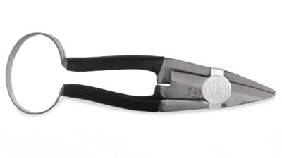 Leather Handle Topiary Shears