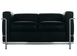 LC2 Petit Modele Two Seat Sofa