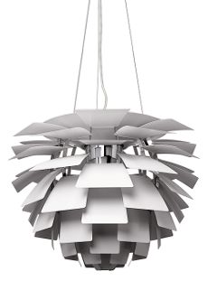 Artichoke Lamp - White