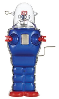 Space Trooper Robot, Blue.Red