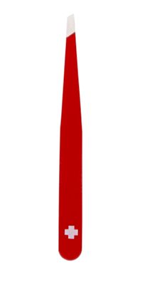 Rubis Swiss Cross Slant Tweezers