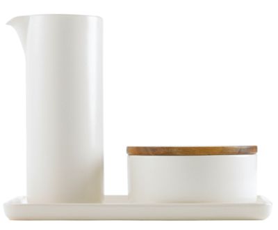 Cream and Sugar Set with Tray