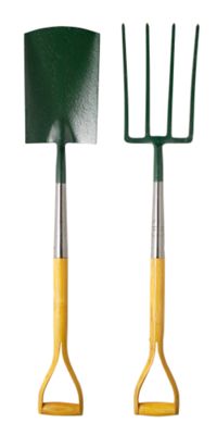 Wigan Handforged Digging Fork and Spade