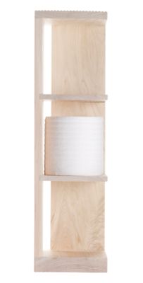 Hinoki Corner Storage 4 Shelves