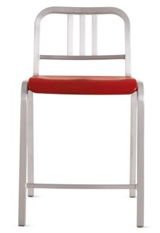 Nine-0 Stacking Counter Stool - 3 Bar Back