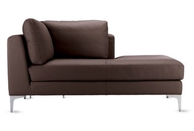 Albert Right-Facing Chaise in Vienna Leather