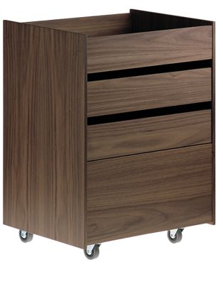 Container Trolley with 2 Drawers