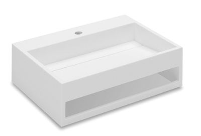Compact Single Faucet Sink and Towel Rack - 24