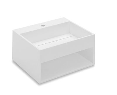 Compact Single Faucet Sink with Storage - 20