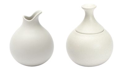 Granit Sugar Bowl and Creamer
