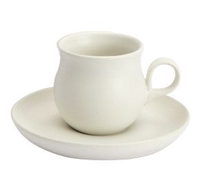 Granit Teacup with Saucer