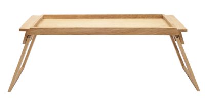 Folding Oak Serving Tray