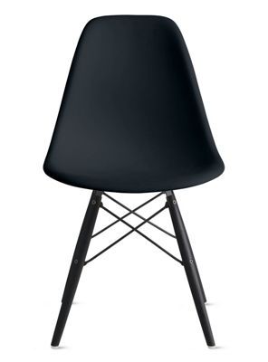Eames Molded Plastic Dowel Leg Side Chair-DSW