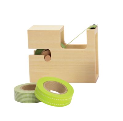 Wood Tape Dispenser