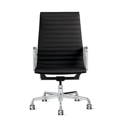 Eames Aluminum Executive Chair - Vicenza Leather