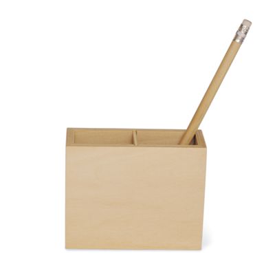 Wood Pencil Holder