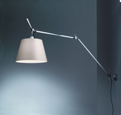Tolomeo Mega Wall - 14 in. Parchment Shade