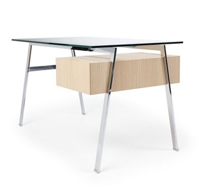 Homework Desk - Single/Steel Legs