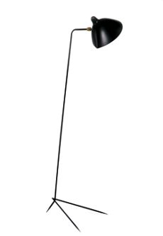 Serge Mouille One-Arm Floor Lamp