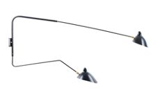 Serge Mouille Two-Arm Wall Sconce