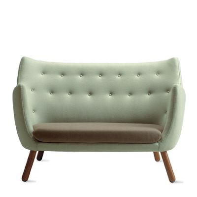 Poet Two-Seater Sofa - Fabric B