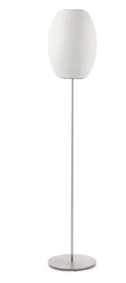 Nelson Cigar Floor Lamp - Lotus Base/Small