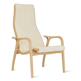 Lamino Sheepskin Chair and Ottoman