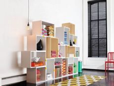 Stacked Shelving System