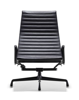  Eames® Aluminum Lounge Chair with Powder-Coated Frame