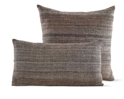 Silk Pillow in Little Diamonds