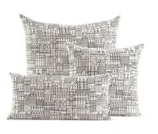 Girarrd Pillows in Retrospective Black
