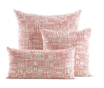 Girard Pillows in <i>Retrospective</i>, Red