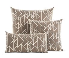 Girard Pillows in One Way Taupe