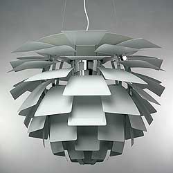 Artichoke Lamp - Large, White