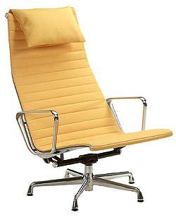 Eames® Aluminum Lounge Chair - Fabric