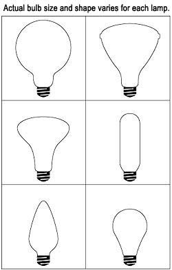 Incandescent 200W/120V/E26/A21 