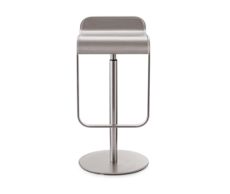 LEM Piston Stool with Stainless-Steel Seat