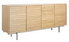 Sussex Tall Credenza with Four Drawers