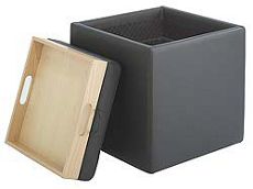 Nexus Storage Cube in Leather