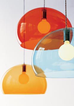 FL Y Pendant Blue Design Within Reach from dwr.com