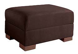 Portola Ottoman - Ultrasuede