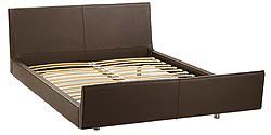 Loja Leather Bed - Queen