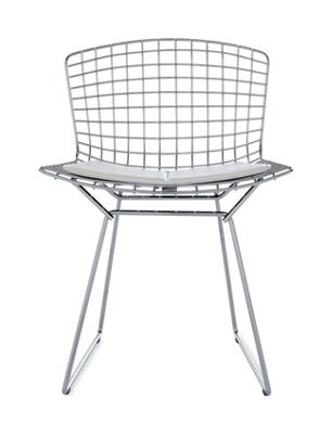 Bertoia Side Chair with Vinyl Seat Pad