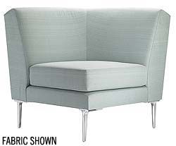 Libre Curved Corner Component - Fabric 2