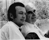 Black and white picture of Richard Neutra