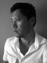 Black and white picture of Sean Yoo