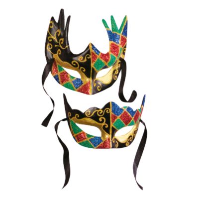 Venetian Dance Masks, Tarantella, Saltarello, mask, venetian