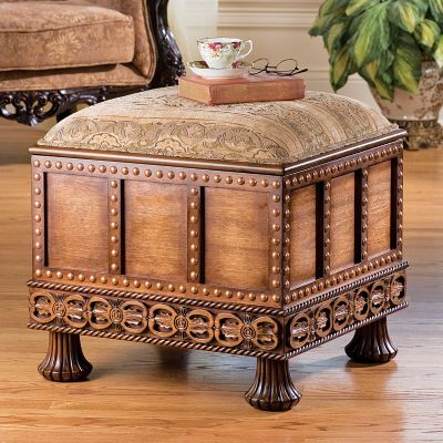 Medieval Strong Box Ottoman